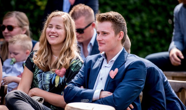 Marjanne Slotman naast haar man Bart. ,,We hadden nog zoveel plannen samen. Dat hij er niet meer is, klopt van geen kant.''