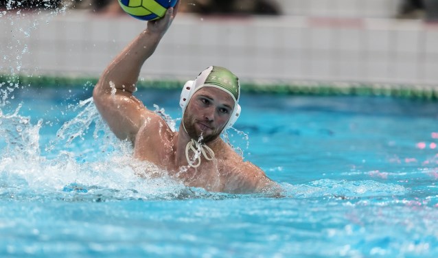 Aanvoerder Ruud van der Horst in actie voor Polar Bears.