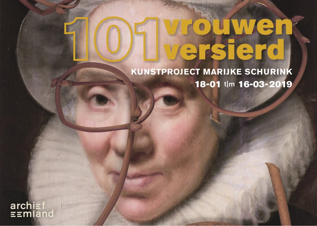 Tentoonstelling 101 vrouwen versierd