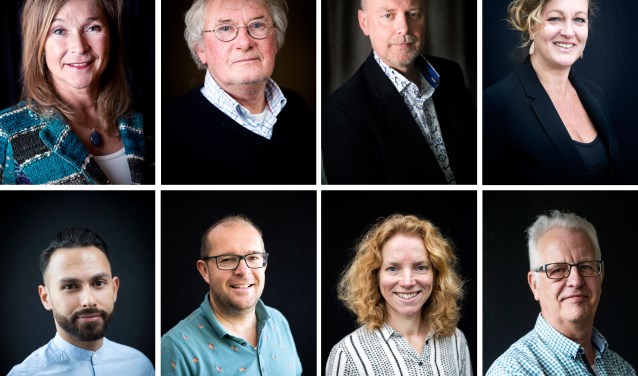 Sandra Schuin, Harm Heinen, Anne Breemer, Jannelies van Berkel, Ali Albostan, Antonio van den Hengel, Janet Schutte, René van Hal.