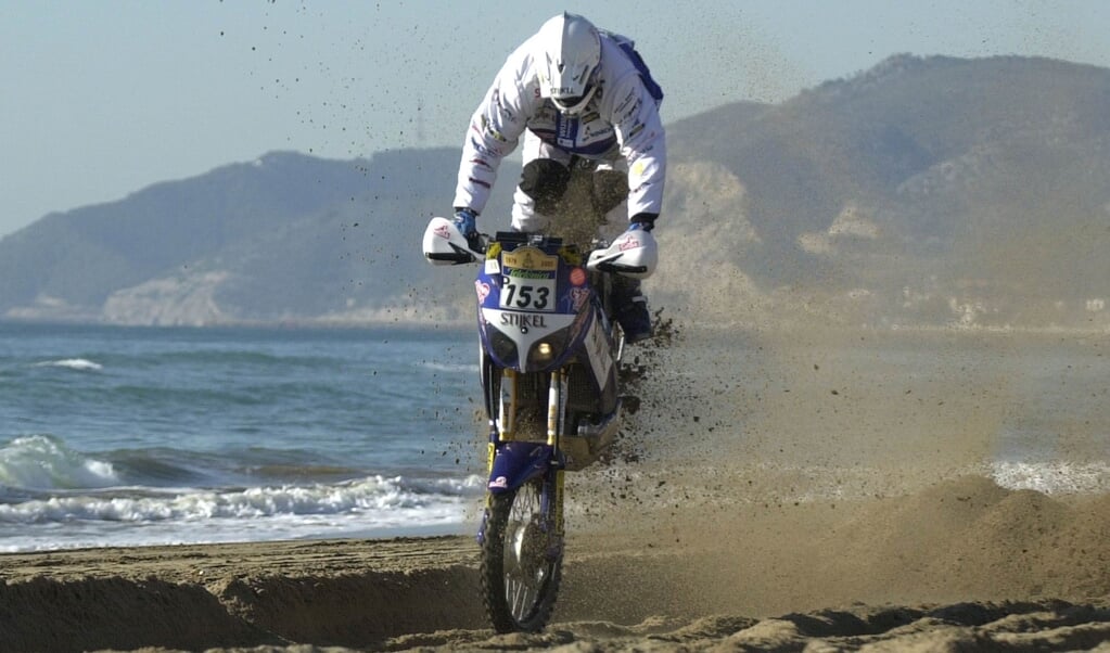 Arjan Brouwer kwam in totaal zeven keer aan de start in de Dakar Rally.