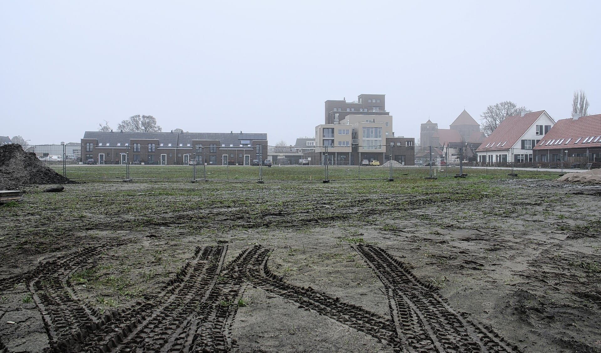 Een archieffoto van de wijk Groot Agteveld in Achterveld, twee jaar geleden nog volop in ontwikkeling. 