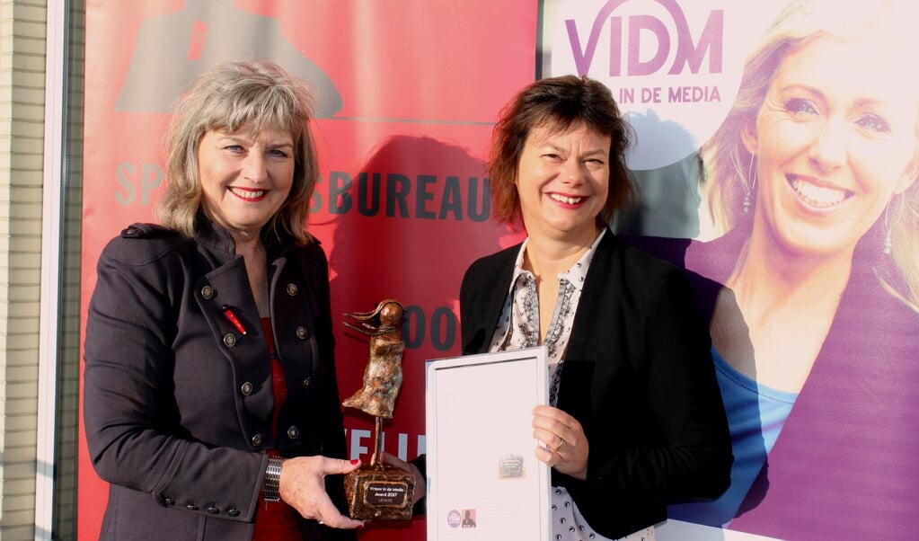 Wethouder Erica Spil wint Vrouw in de Media Award