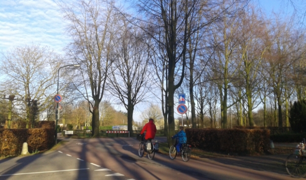 De Tolhuislaan is een voorbeeld van een hoogwaardige fietsverbinding