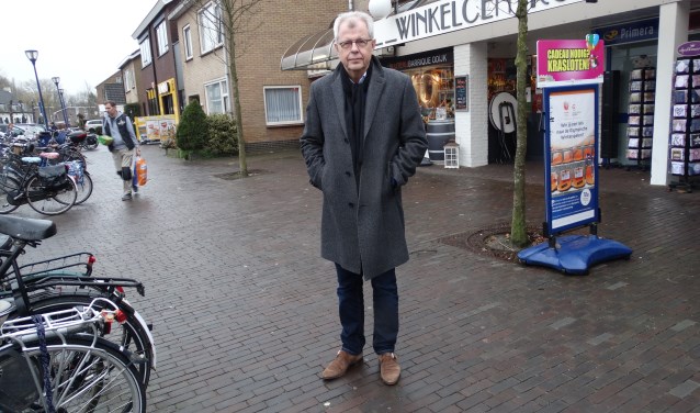 Hein Hoitink op De Meent in Odijk die beter moet worden ingericht
