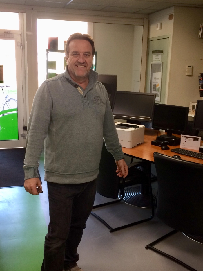 Rene Esselink, eigenaar van Relies Computers