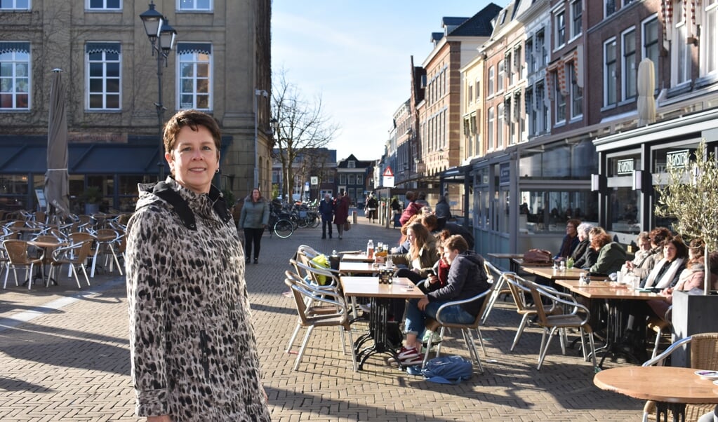 Nita van Wijngaarden: 'De beleving is heel belangrijk, daarom is de horeca ook zo belangrijk'.