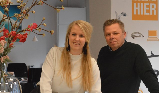 Dochter Louise en vader Jan Post. ,,We vullen elkaar aan en daar ontstaat synergie."