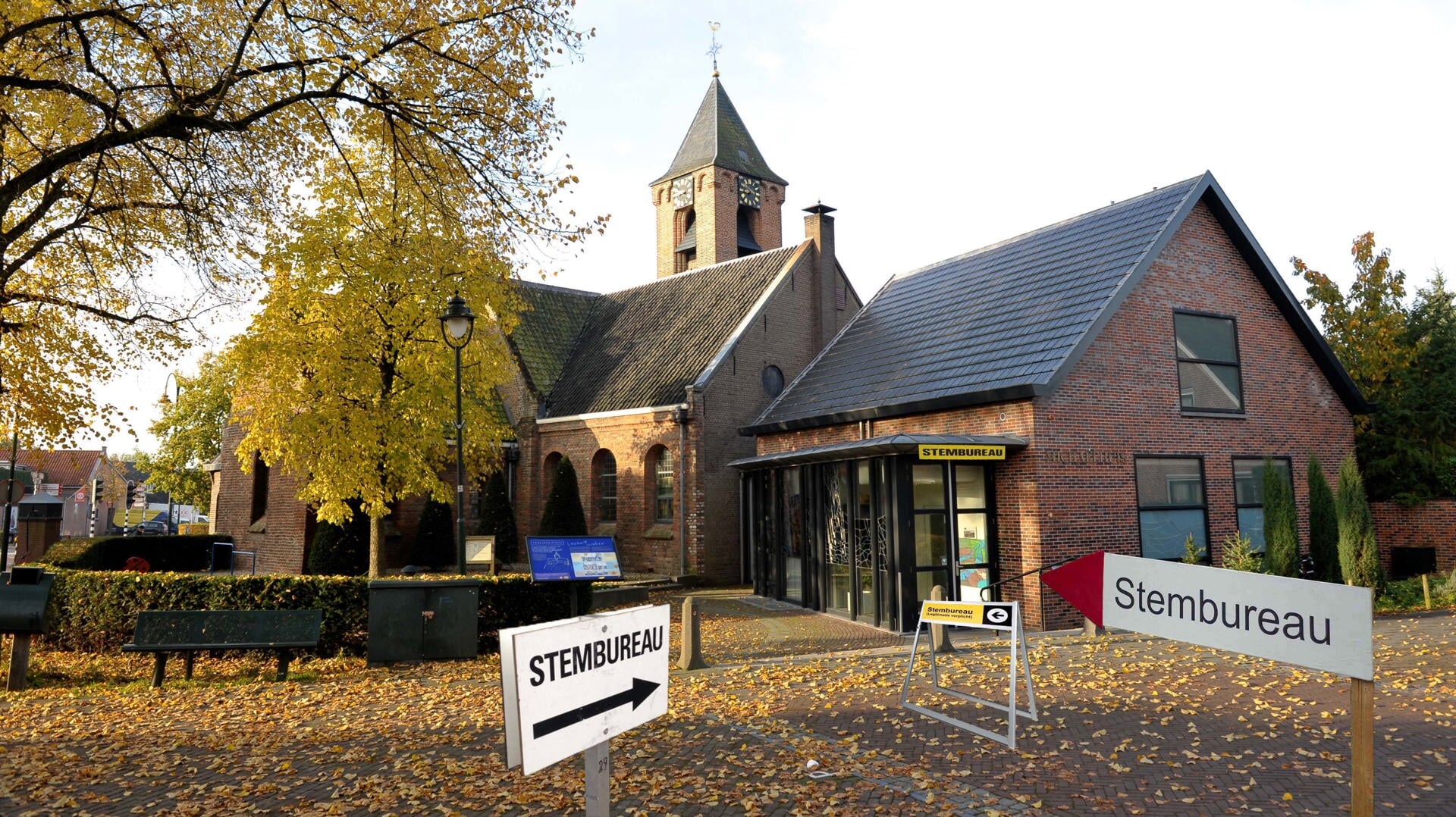 Stembureau in Leersum.