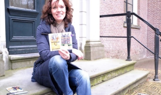 Haar inspiratie haalt Schlijper uit haar dagelijkse leven. FOTO: Manon Roosendaal