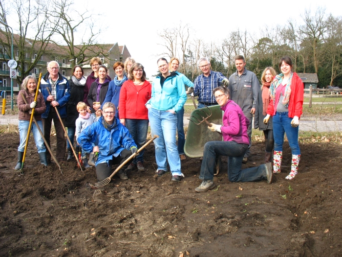 de groep vrijwilligers