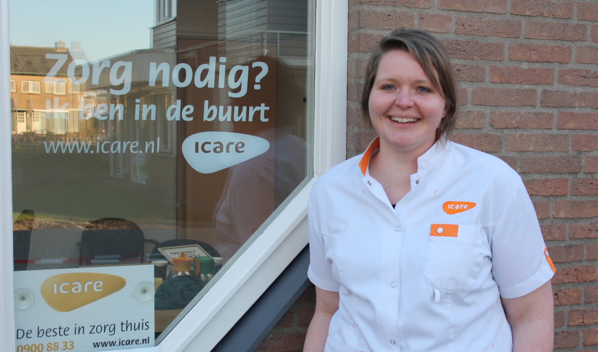 Wijkverpleegkundige Nienke van Kammen van Icare Putten.