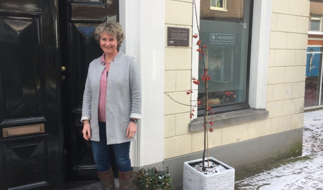 Marina Lanting, nieuwkomer in de lokale politiek, maar een bekende in Nijkerk.