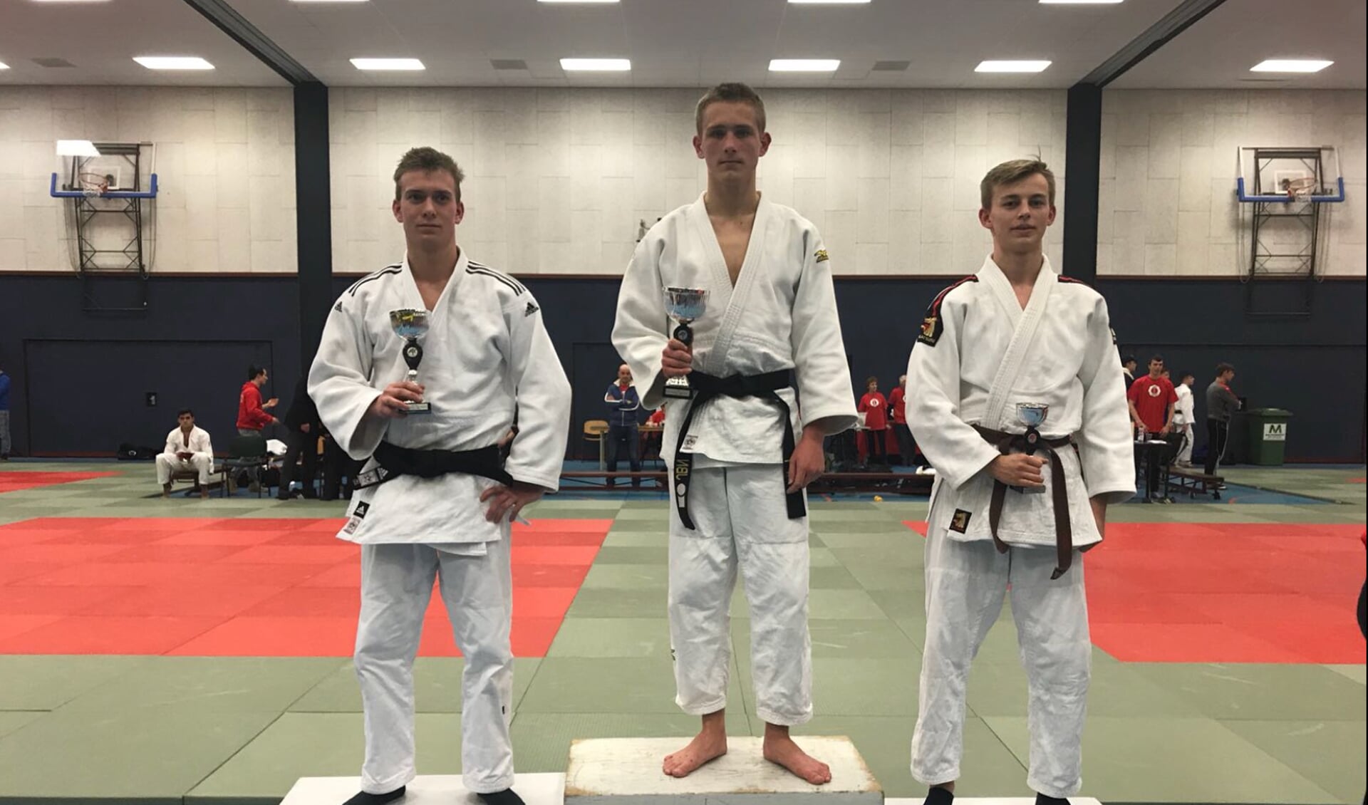 Judoka Tijn Loos wint in Beuningen