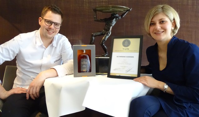Liz Barents en Jelle Horst hebben een veelbelovende toekomst in de gastronomie.