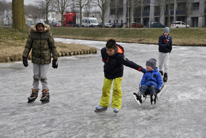Genieten op natuur ijs
