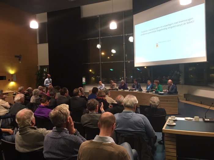 Raadsleden in gesprek over idealen in de politiek