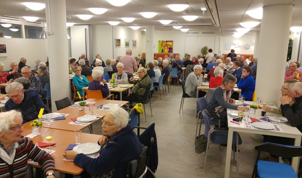 Gezamenlijke maaltijd Senioren Belangen