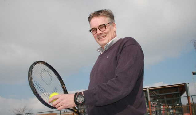 Guus Kisner is trots op 'zijn' tennisvereniging.