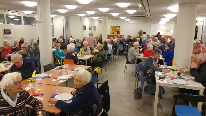 Gezamenlijke maaltijd Senioren Belangen
