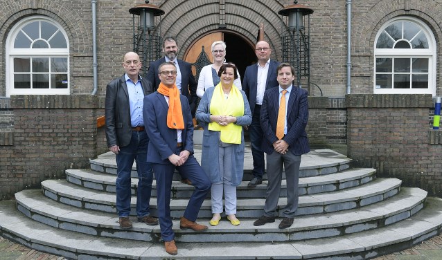 De deelnemers aan het debat.