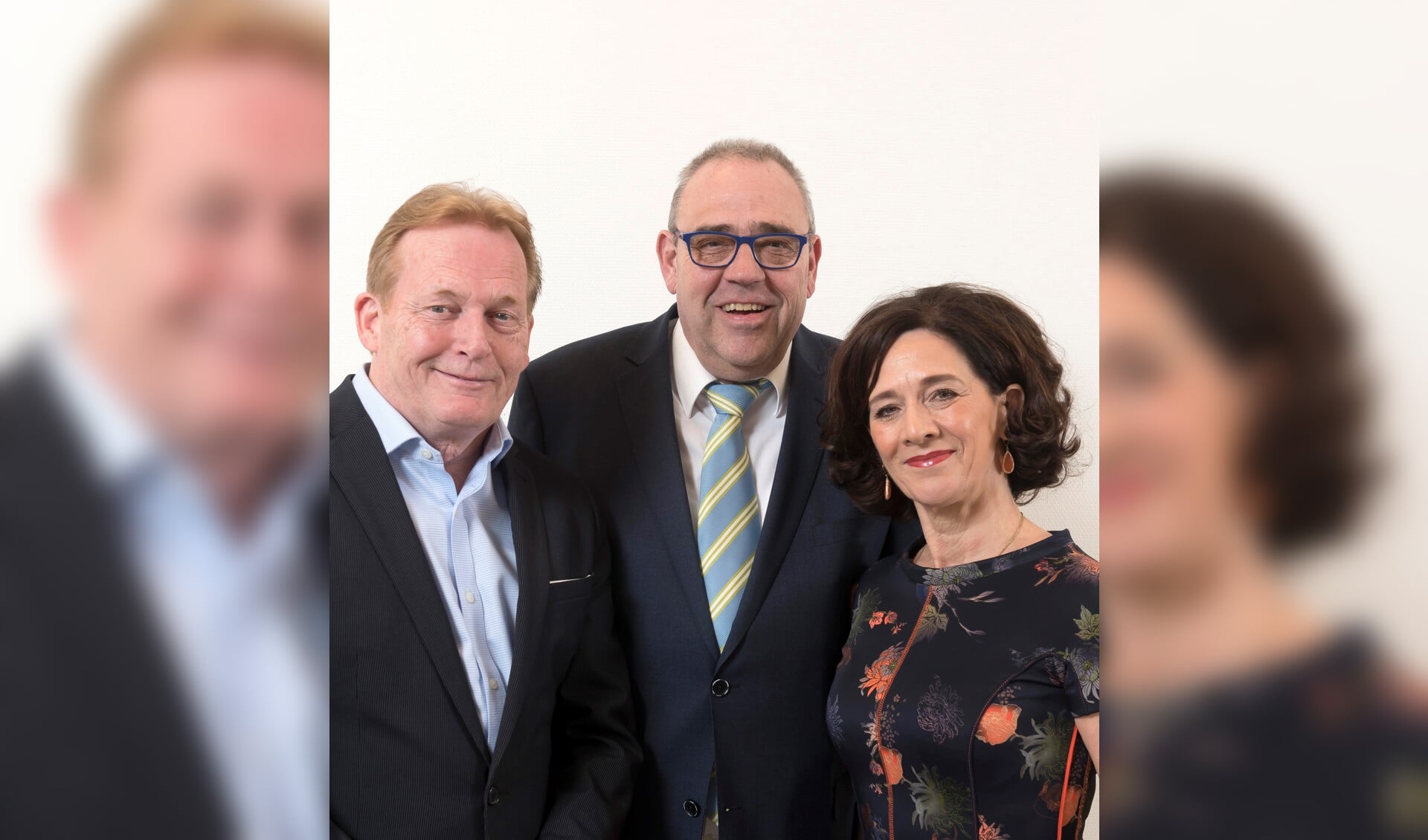 Michel Becker, Pim Legner en Jacqueline Höcker voeren de lijst aan van Actief Voor Amstelveen.