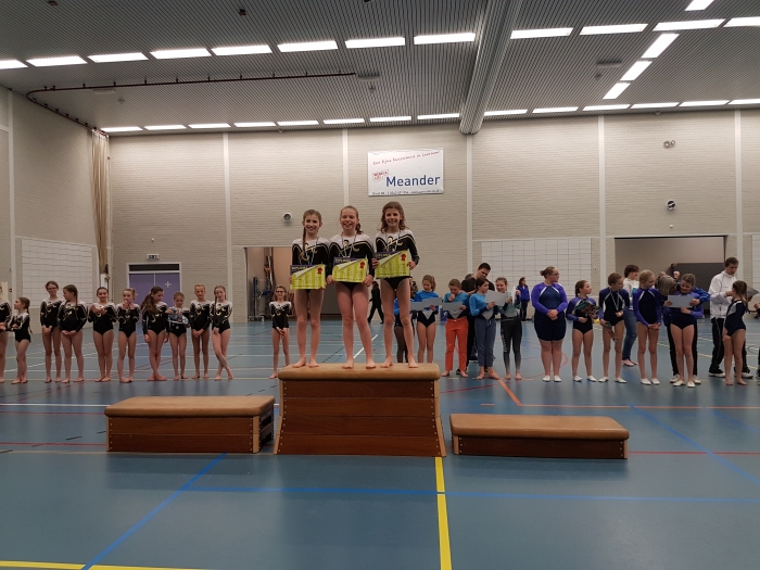 Enkele van de vele winnaars en deelnemers