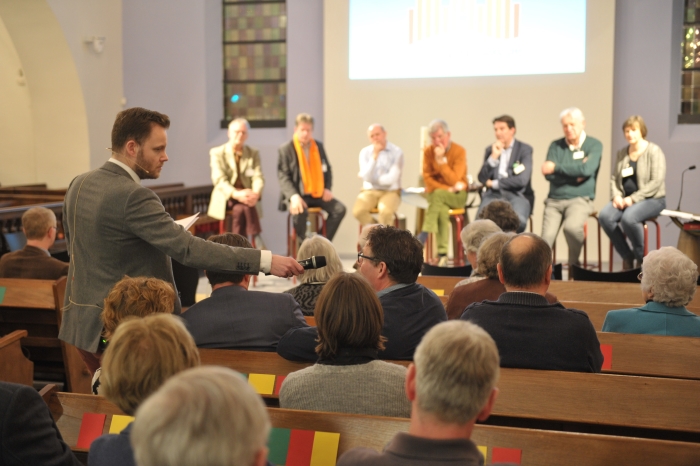 In gesprek met de zaal