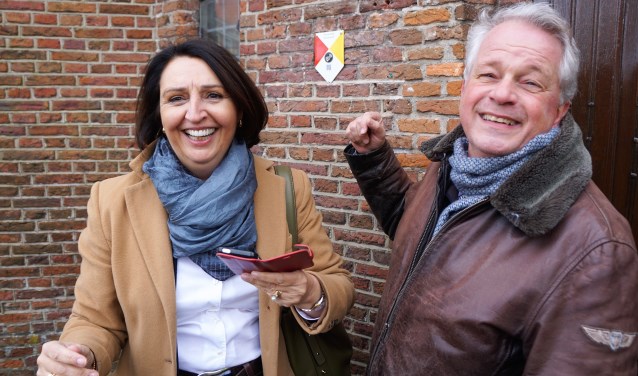 Christa Kuiper heeft met succes de informatie over de Oude Kerk opgehaald.