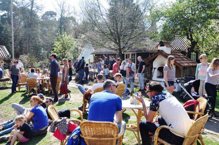 Gezellig druk op het LenteTijdfestival in 2017