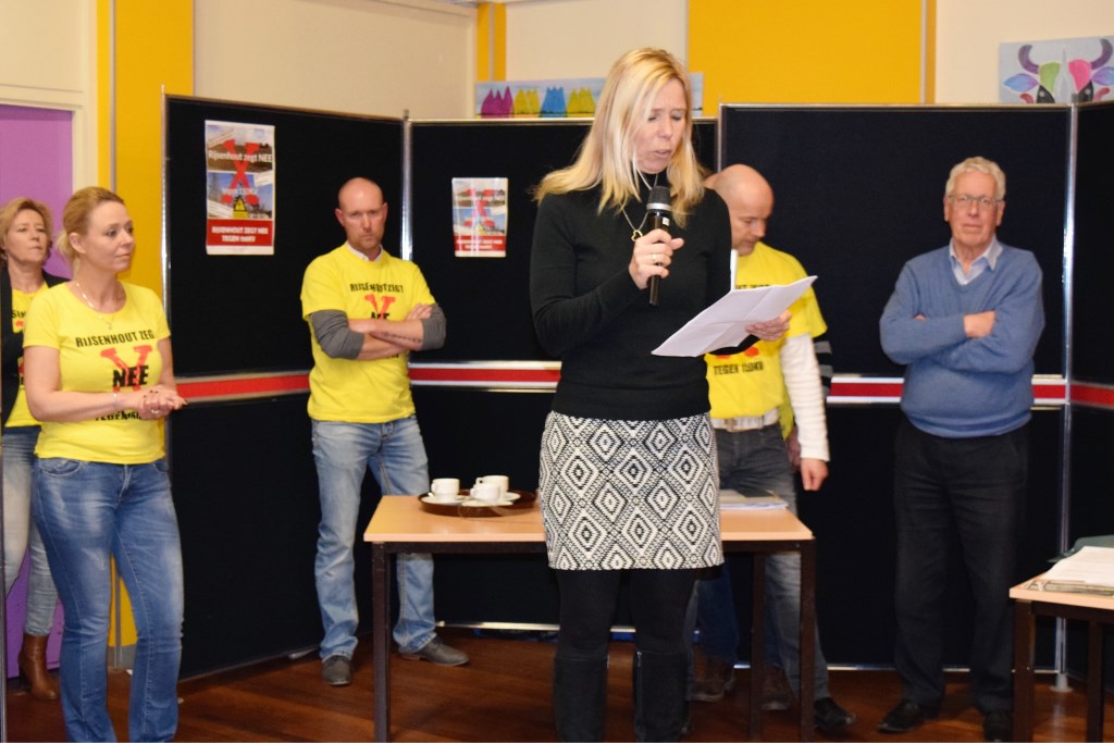Annet Tebbens aan het woord.