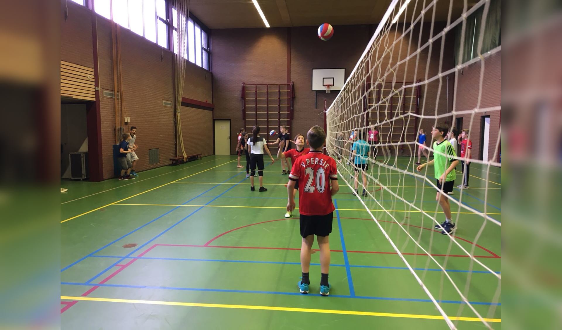 Scholenclinic volleybal Vuren