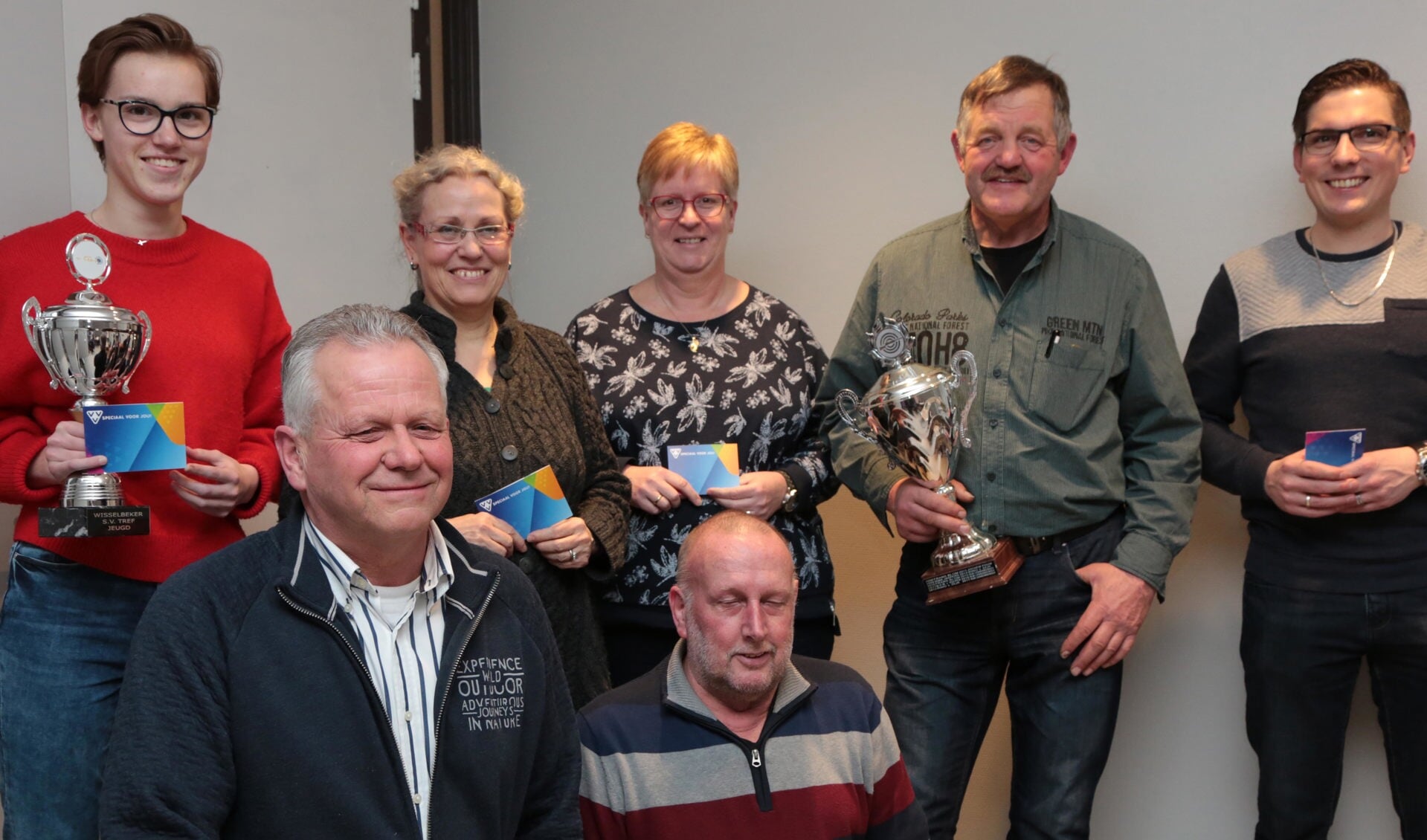 Prijswinnaars SV Tref Club-Competitie 2017