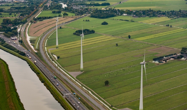 <p>De gemeente Molenlanden heeft al windmolens langs de A15</p><p> </p>