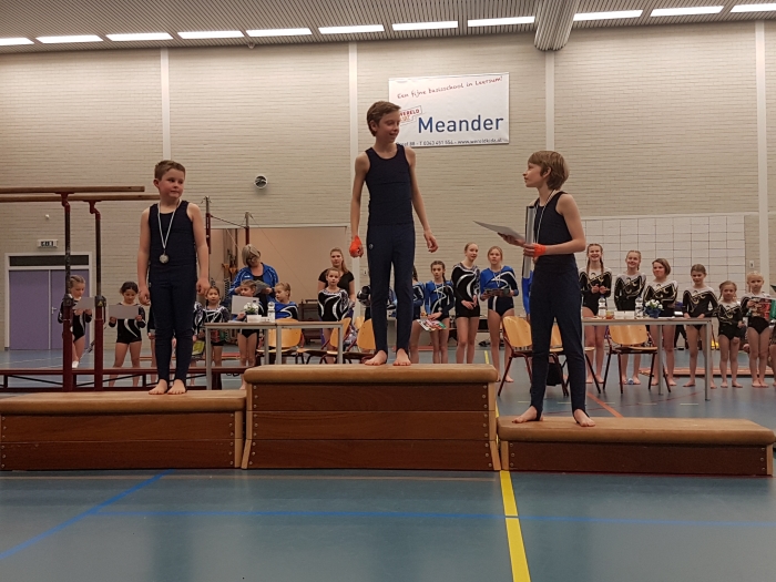 Enkele van de vele winnaars en deelnemers