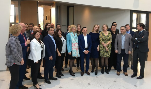 De nieuwe gemeenteraad in Gorinchem.