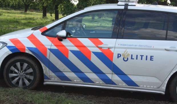 Willekeurige foto politieauto