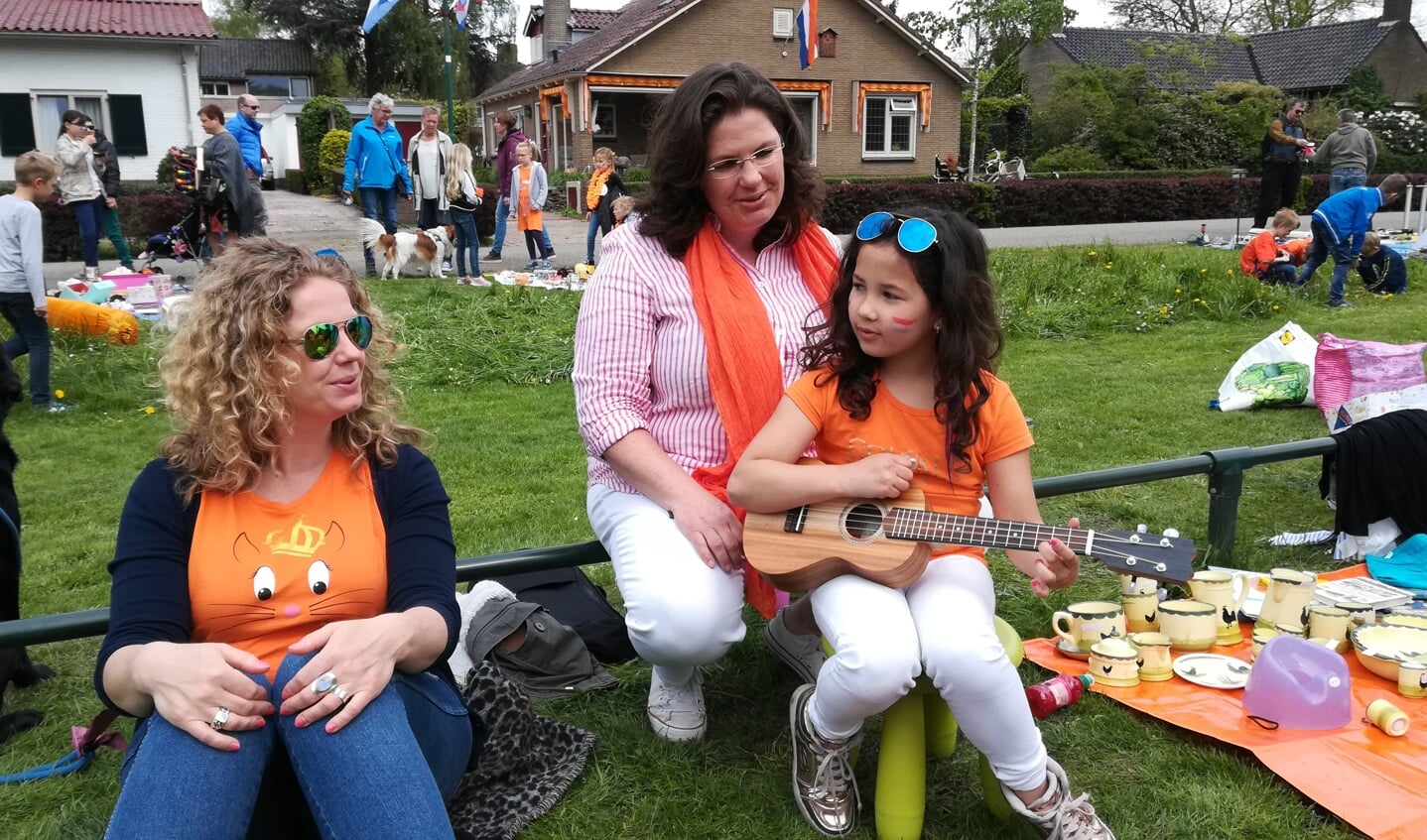 Koningsdag in Leersum.