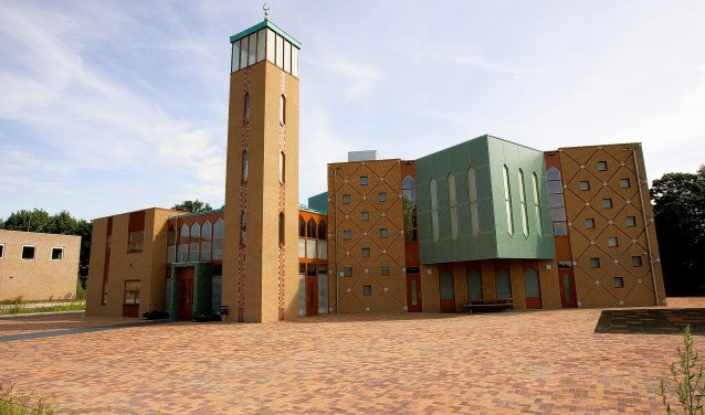 De Marokkaanse moskee aan de Peppelensteeg in Ede.