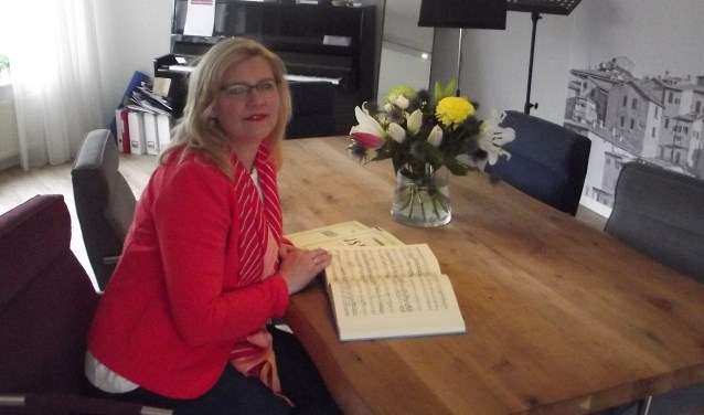 Annelies Schep geeft sinds een jaar les in haar eigen lespraktijk