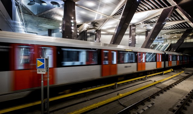 De Noord-Zuidlijn.