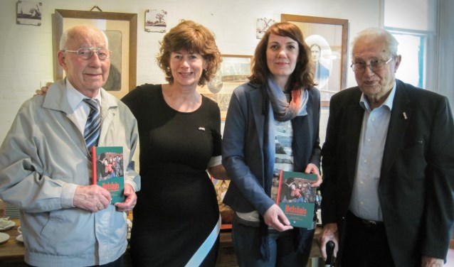 V.l.n.r. Kees Mijnster, Anja van der Starre, Judith Brinkman en Marius den Breejen