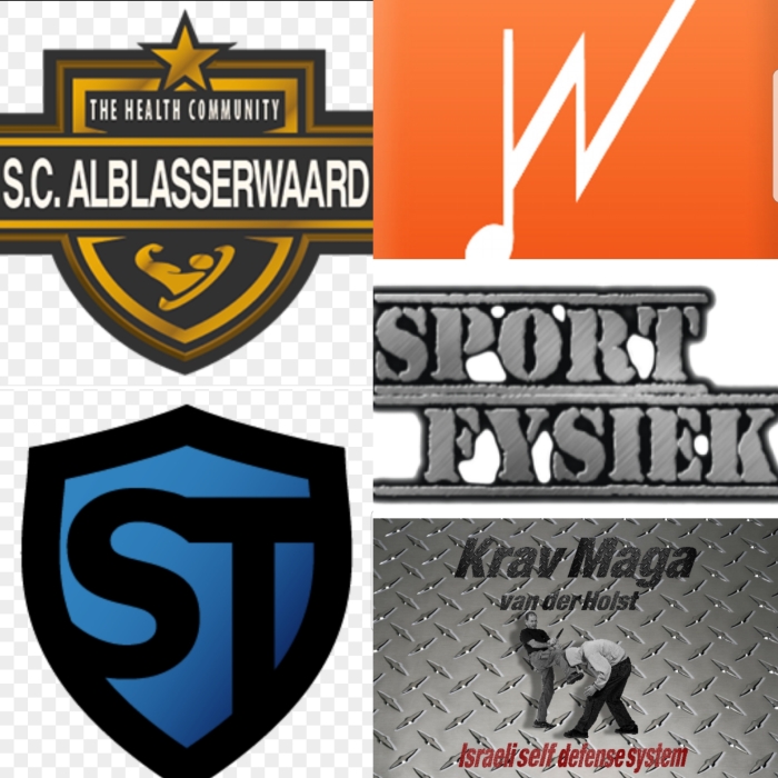Logo's van de deelnemende (sport)clubs.