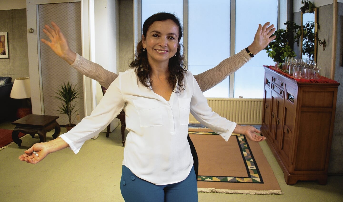 Mayra Mendez Escuderos was een van de drijvende krachten achter de kansenWinkel.