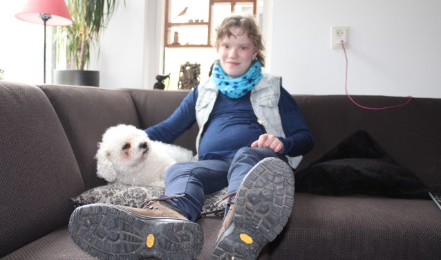 Leyla Kooi met Dolfje