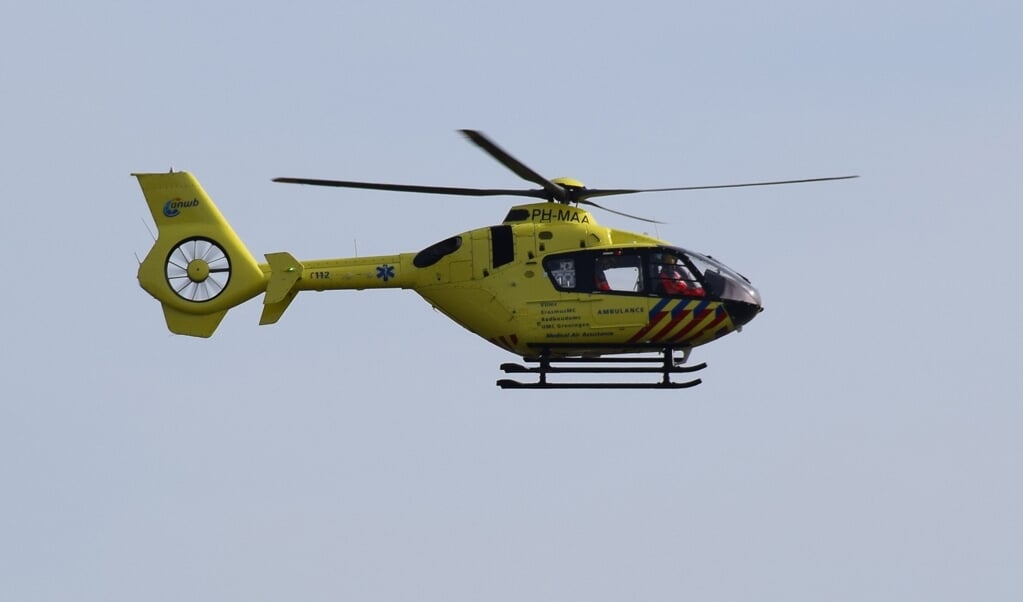 Traumahelicopter werd opgeroepen