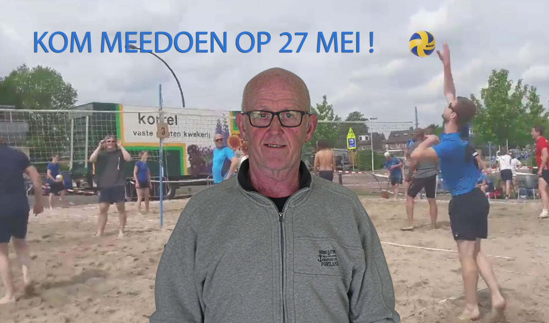 Kees Veldhuizen van Sporthuis Bunnik heeft er zin in!                                  