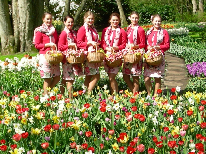 Haarlemse Bloemenmeisjes.