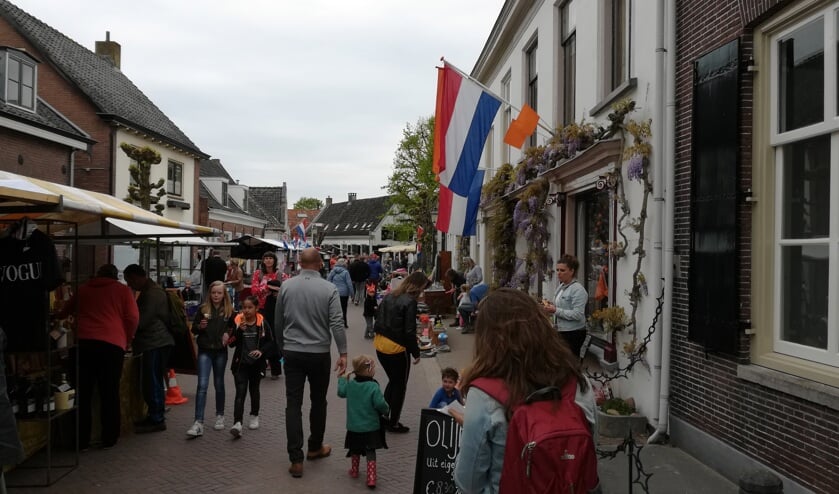 Koningsdag in Amerongen.