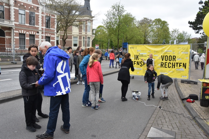 In 2017 was Amnesty International ook prominent aanwezig op Bevrijdingspop.